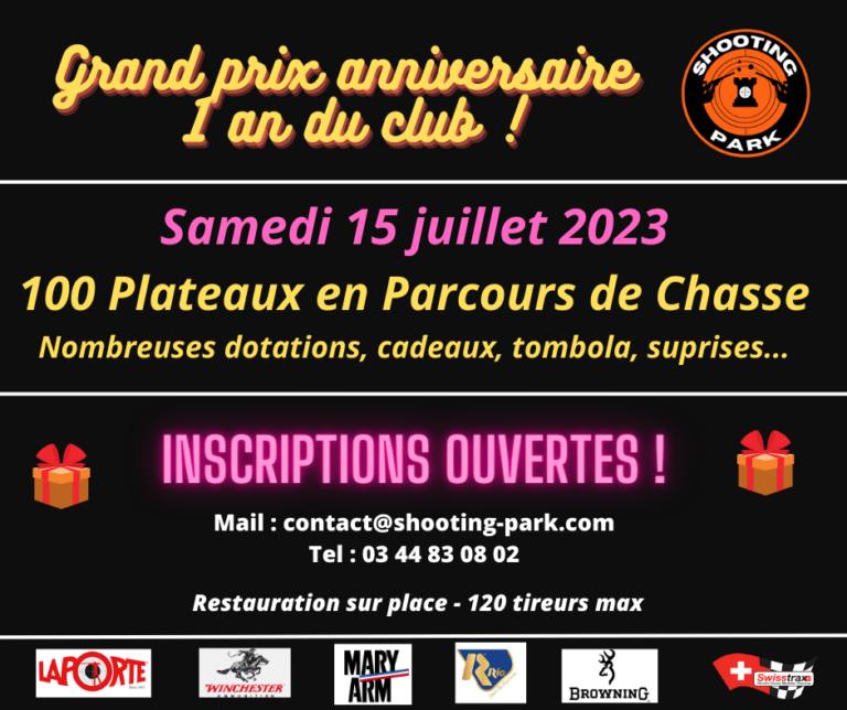 grand prix anniversaire ball trap