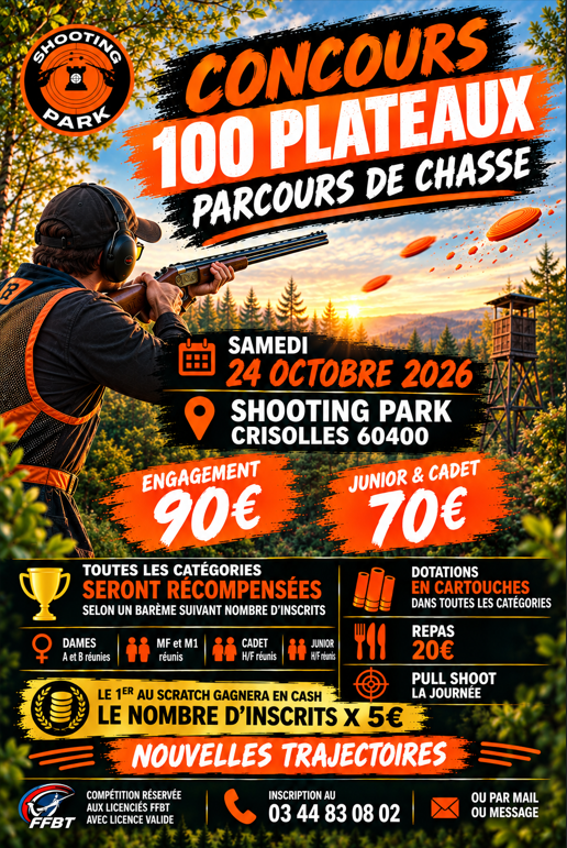 affiche concours ball trap